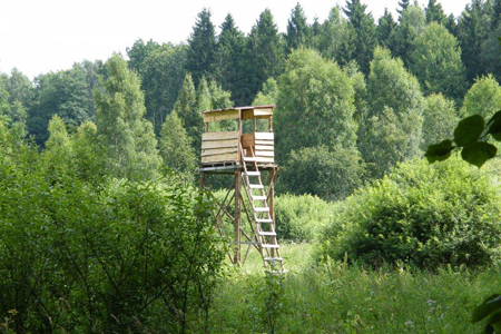 011 Hochstand in der Romintener Heide