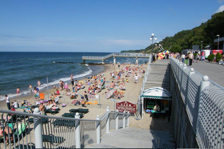 006 Strandpromenade in Rauschen